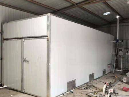 柴電兩用木材烘干機